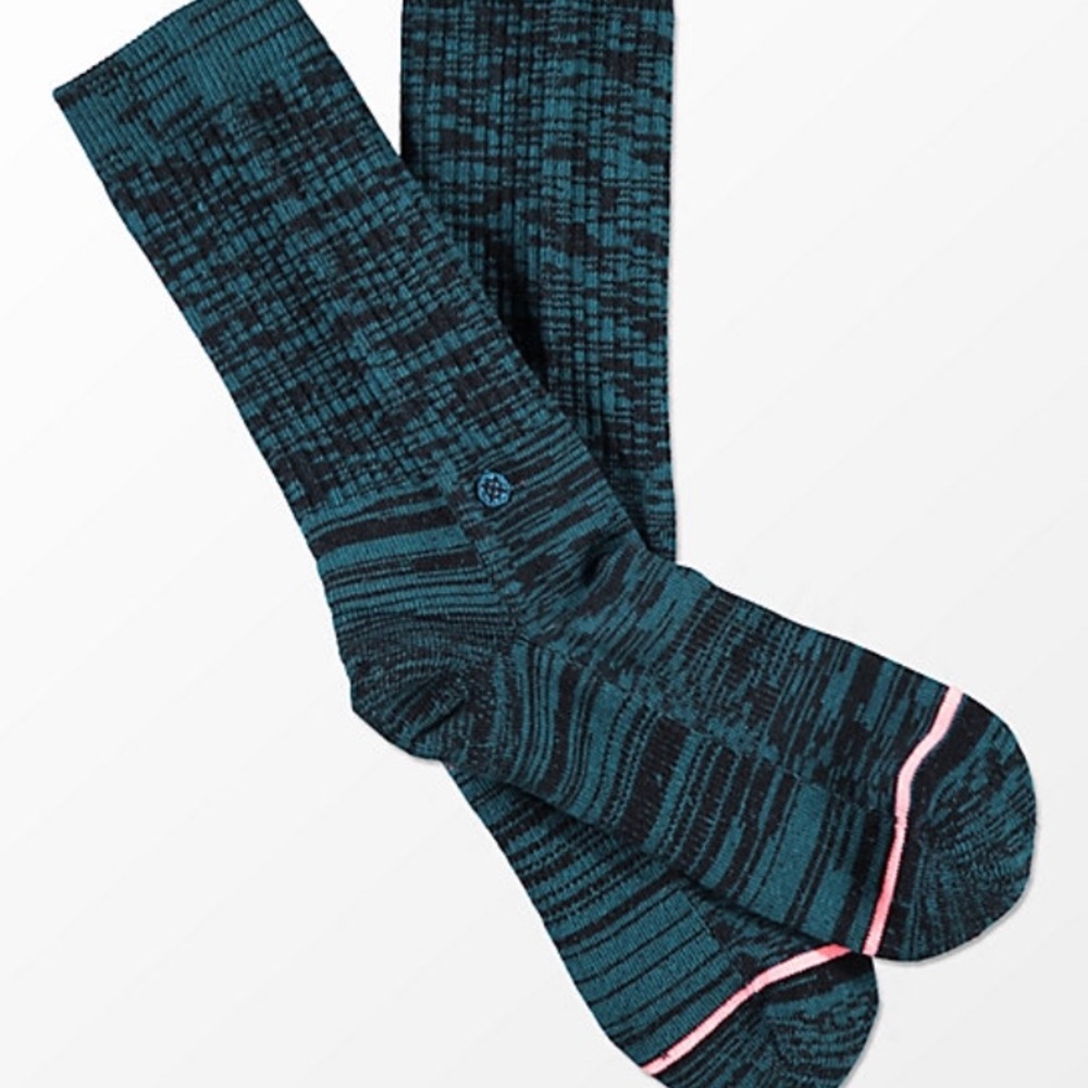 Stance Uncommon Classic Teal Crew Socks